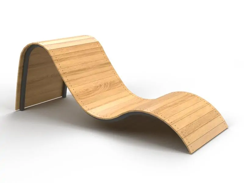 Парковий шезлонг URB-LM.02